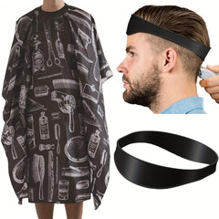 Barber Haircut Tools Set with Apron & Shaving Template