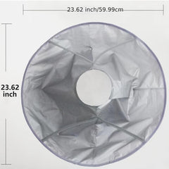 Waterproof Haircut Cloth Stylist Pattern Apron Cape