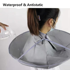 Waterproof Haircut Cloth Stylist Pattern Apron Cape