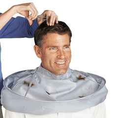 Waterproof Haircut Cloth Stylist Pattern Apron Cape