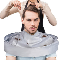 Waterproof Haircut Cloth Stylist Pattern Apron Cape
