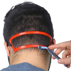 2pcs Neckline Haircuts Template DIY Haircut Tool Barber Salon Beginner