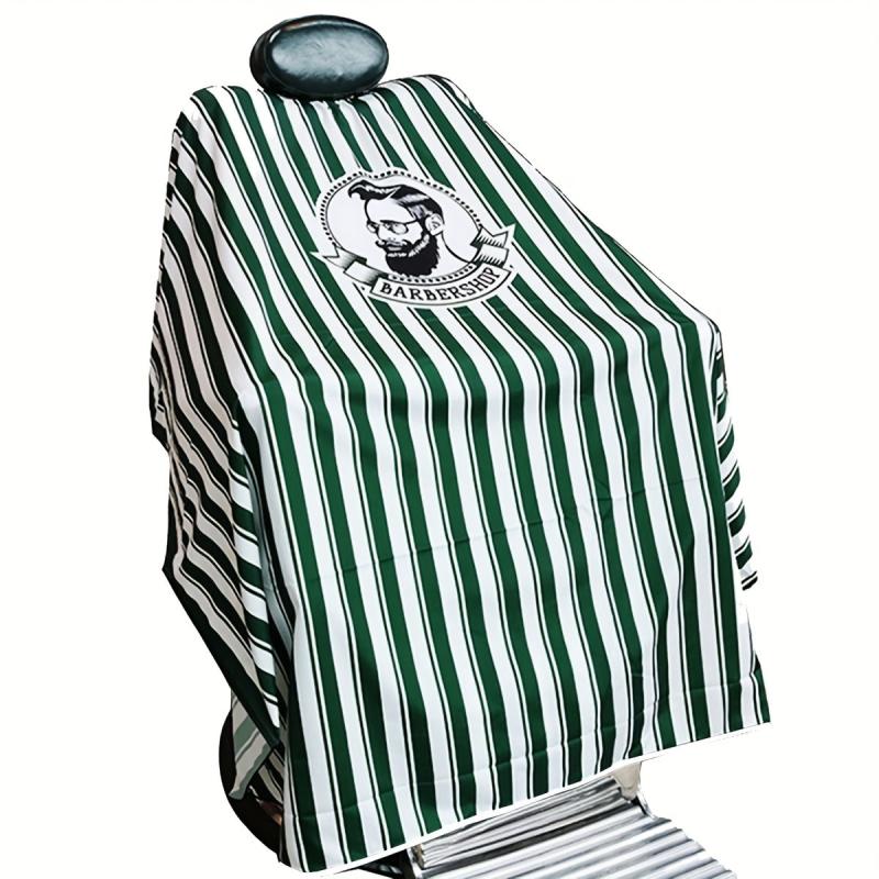 Striped Hairdressing Shawl Hair Cutting Cape