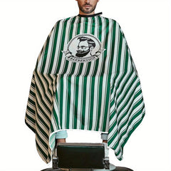 Striped Hairdressing Shawl Hair Cutting Cape