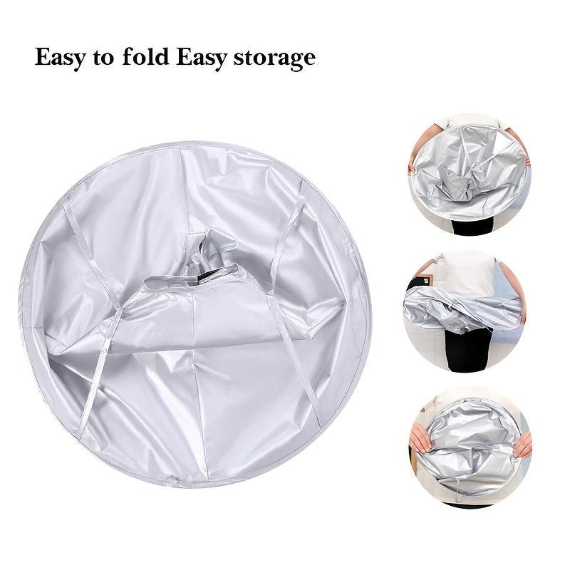 Professional Hair Cutting Cape with Umbrella for Salon and Home Use