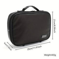 PU Leather Hairdressing Tools Bag Large Capacity