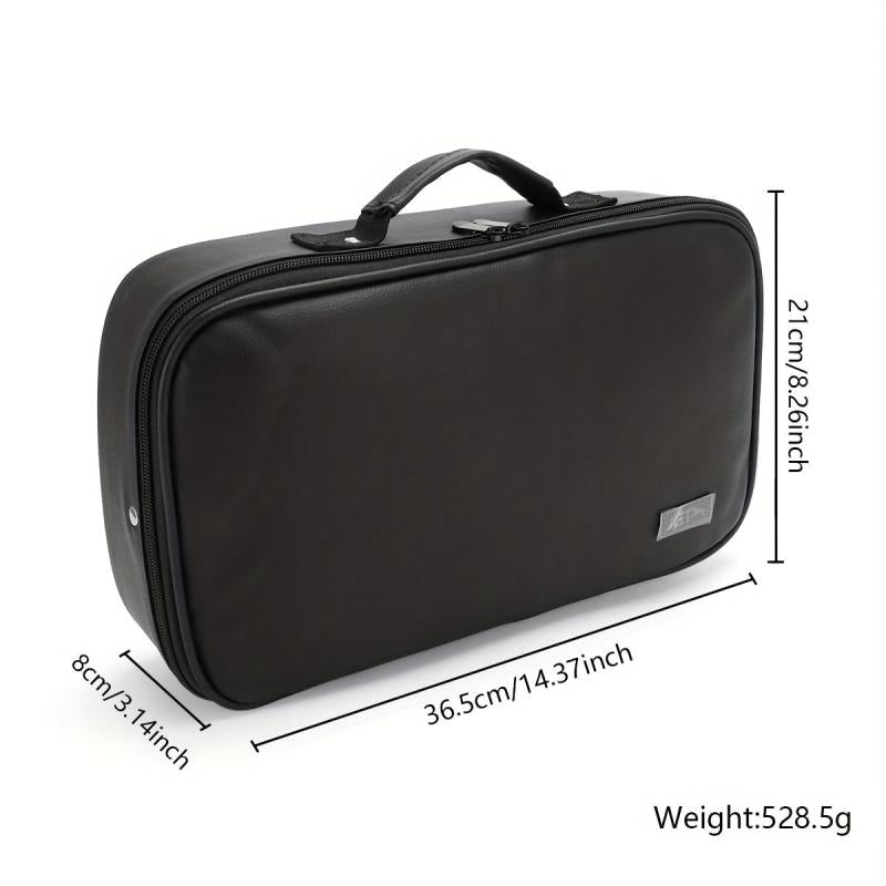 PU Leather Hairdressing Tools Bag Large Capacity