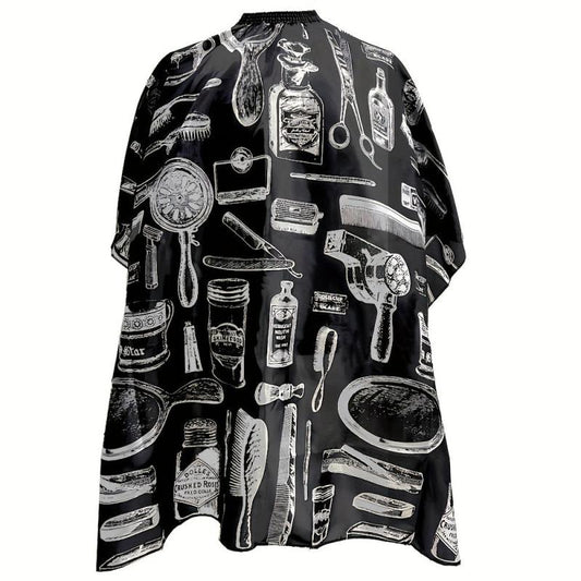 Stylish Hair Cutting Cape for Salon and Barber Use