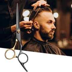 10 Pcs Stainless Steel Hair Cutting Scissors Set for Barber Home Use