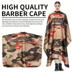 Waterproof Hair Cutting Cape Adjustable Barber Apron
