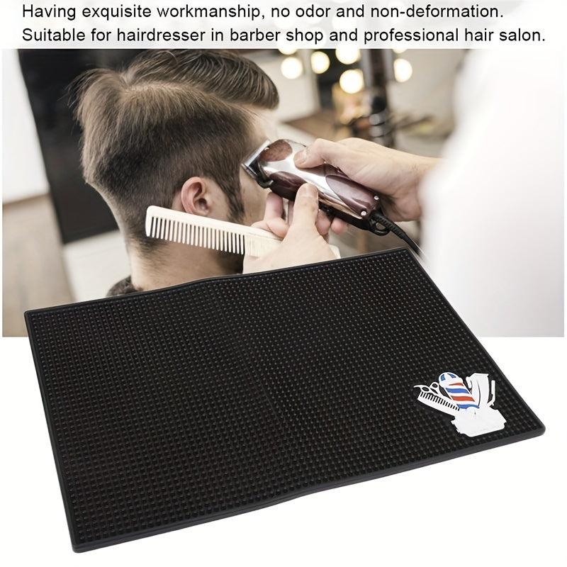 Hairdressing Tools Storage Mat Salon Barbershop Haircut Tool Anti-Slip Mat