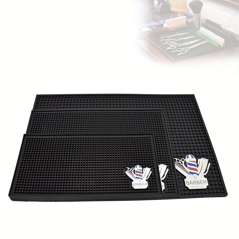 Hairdressing Tools Storage Mat Salon Barbershop Haircut Tool Anti-Slip Mat