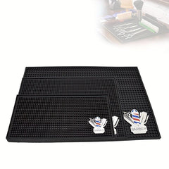 Hairdressing Tools Storage Mat Salon Barbershop Haircut Tool Anti-Slip Mat