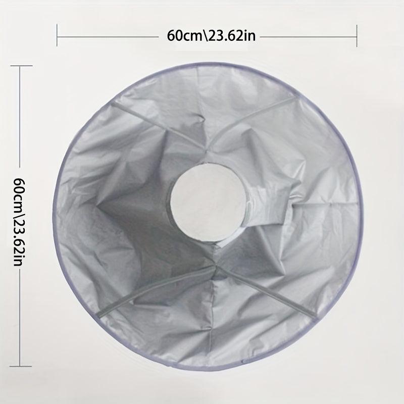 Grey Hair Cutting Apron Waterproof Haircut Cape