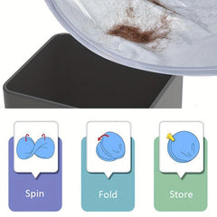 Grey Hair Cutting Apron Waterproof Haircut Cape