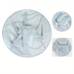 Grey Hair Cutting Apron Waterproof Haircut Cape