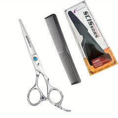 Professional 24 cm Hair Cutting Scissors with Comb for Barber Salon