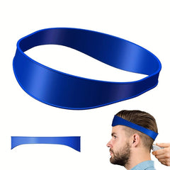 Curved Silicone Neckline Shaving Template for Haircutting