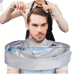 Waterproof Hair Cutting Cape for Hair Dyeing & Shaving
