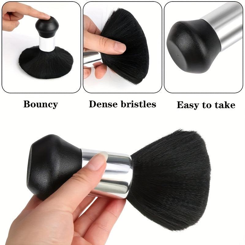 Waterproof Barber Salon Cape with Neck Duster & Styling Brush