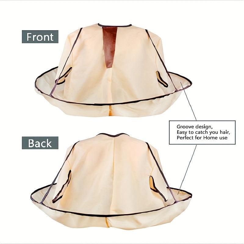 Foldable Hair Cutting Cape for Barber Salon and Home Use
