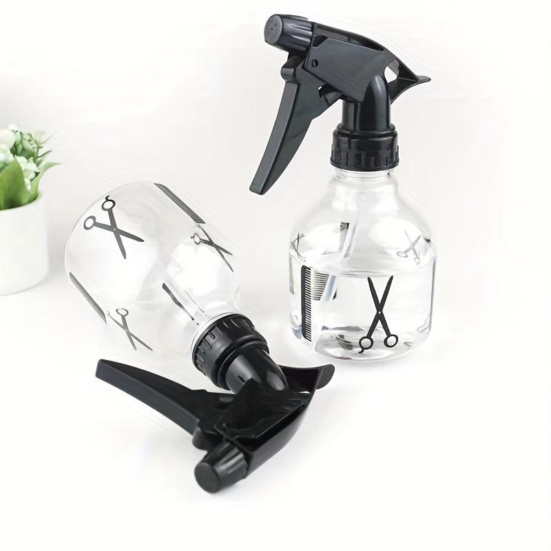 250ml Clear Misting Spray Bottle for Hair Styling Plants and Cleaning