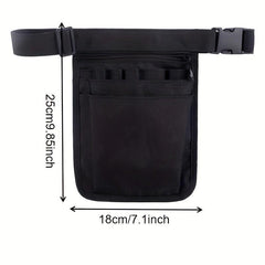 Nylon Hairdressing Tools Organizer Belt Portable Hair Stylist Bag