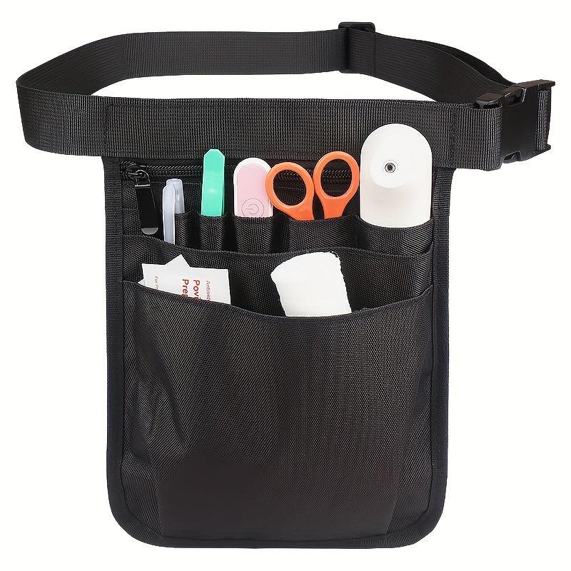 Nylon Hairdressing Tools Organizer Belt Portable Hair Stylist Bag