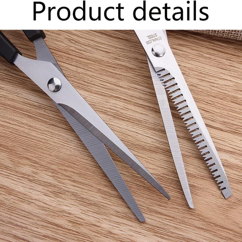 3pcs Hair Scissors Kit 17 02cm - Hair Thinning, Cutting, Styling - Men, Women