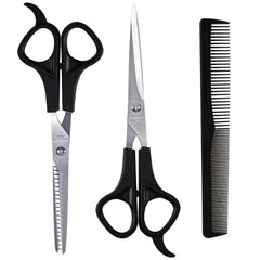 3pcs Hair Scissors Kit 17 02cm - Hair Thinning, Cutting, Styling - Men, Women