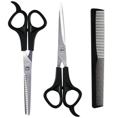 3pcs Hair Scissors Kit 17 02cm - Hair Thinning, Cutting, Styling - Men, Women