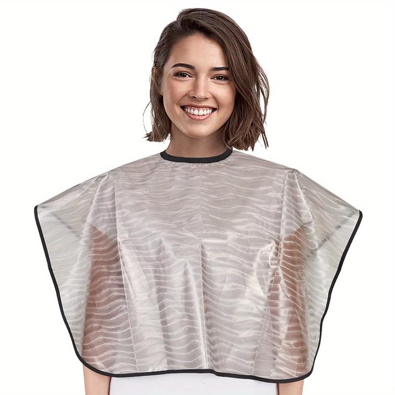 Professional Waterproof Hair Dye Cape for Home Barber Shop Grooming