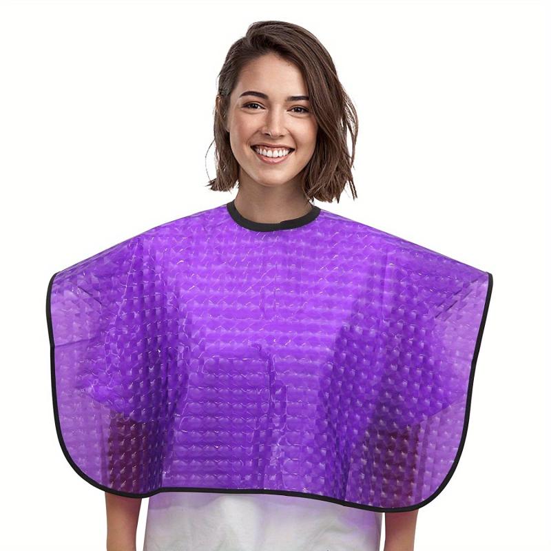 Professional Waterproof Hair Dye Cape for Home Barber Shop Grooming