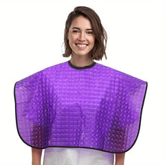Professional Waterproof Hair Dye Cape for Home Barber Shop Grooming