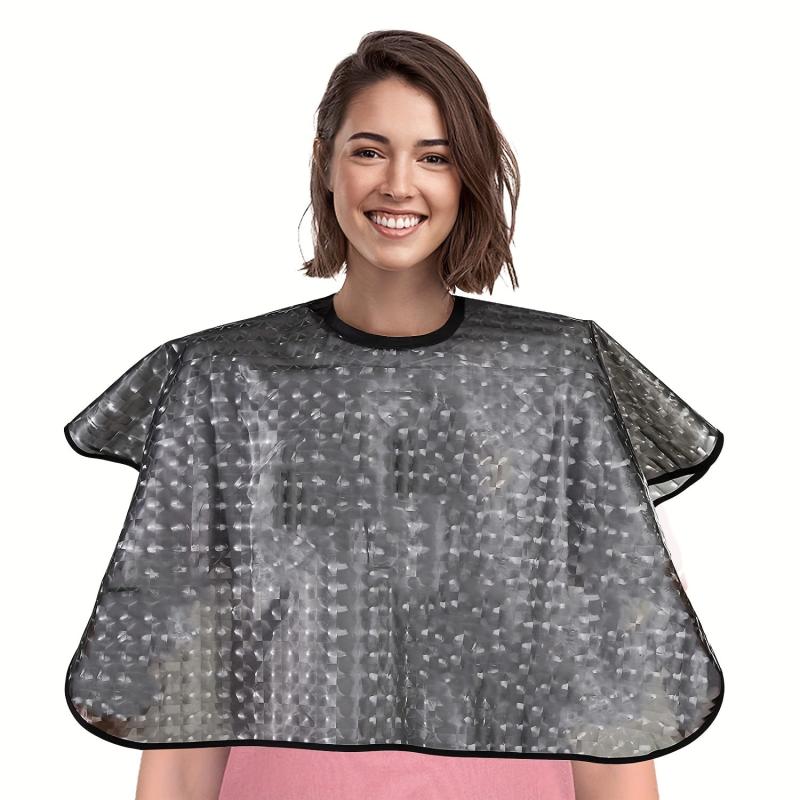 Professional Waterproof Hair Dye Cape for Home Barber Shop Grooming