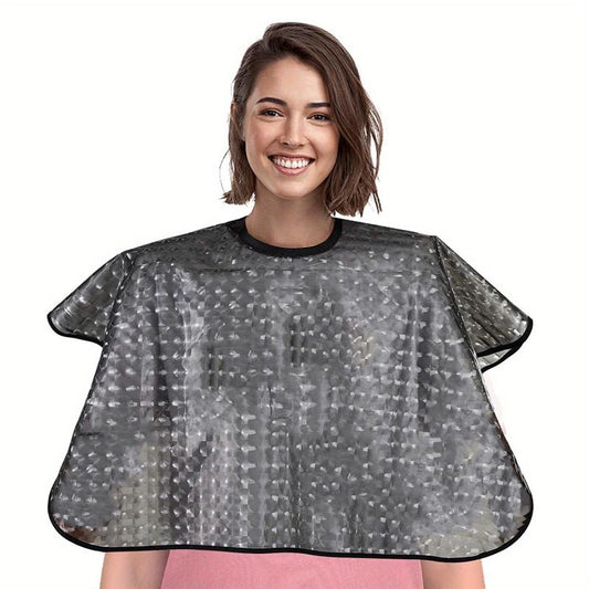 Professional Waterproof Hair Dye Cape for Home Barber Shop Grooming