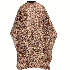 Leopard Print Barber Cape for Salon Haircuts