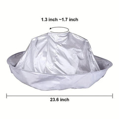 Hair Cutting Cape Styling Apron Cloth Hairdressing Gown Foldable Barber Salon