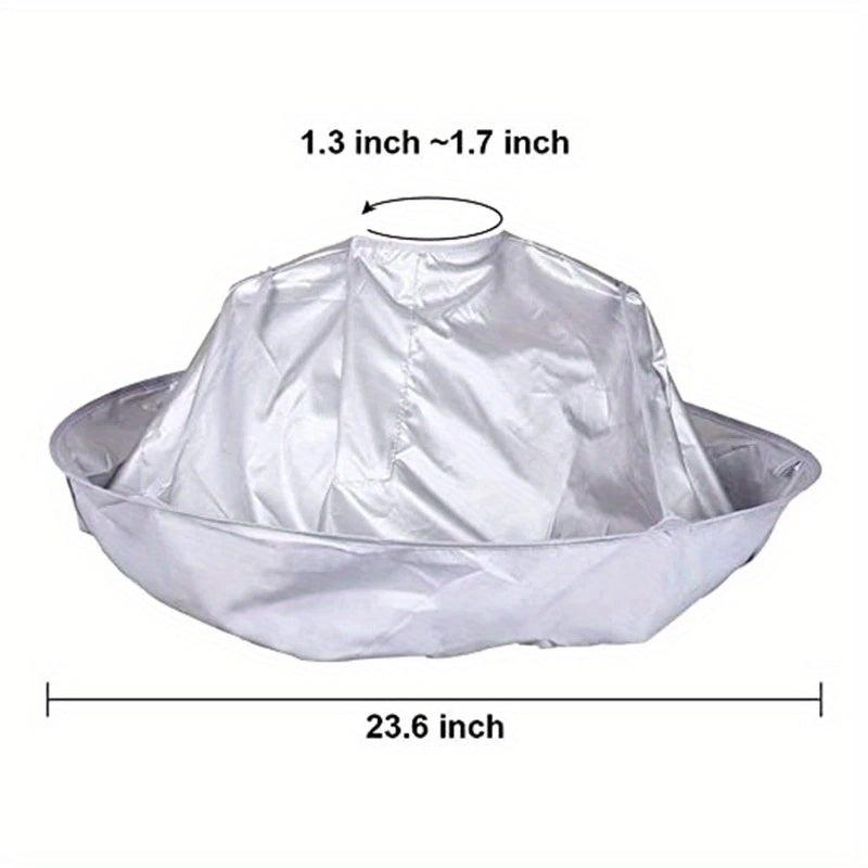 Hair Cutting Cape Styling Apron Cloth Hairdressing Gown Foldable Barber Salon