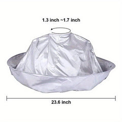 Hair Cutting Cape Styling Apron Cloth Hairdressing Gown Foldable Barber Salon