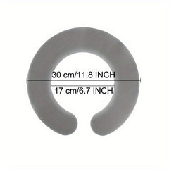 Silicone Hair Cutting Cape with Neck Protector
