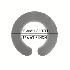 Silicone Hair Cutting Cape with Neck Protector