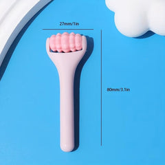 Silicone Eye Massage Roller Facial Tool Skin Care Soothing Manual Massager
