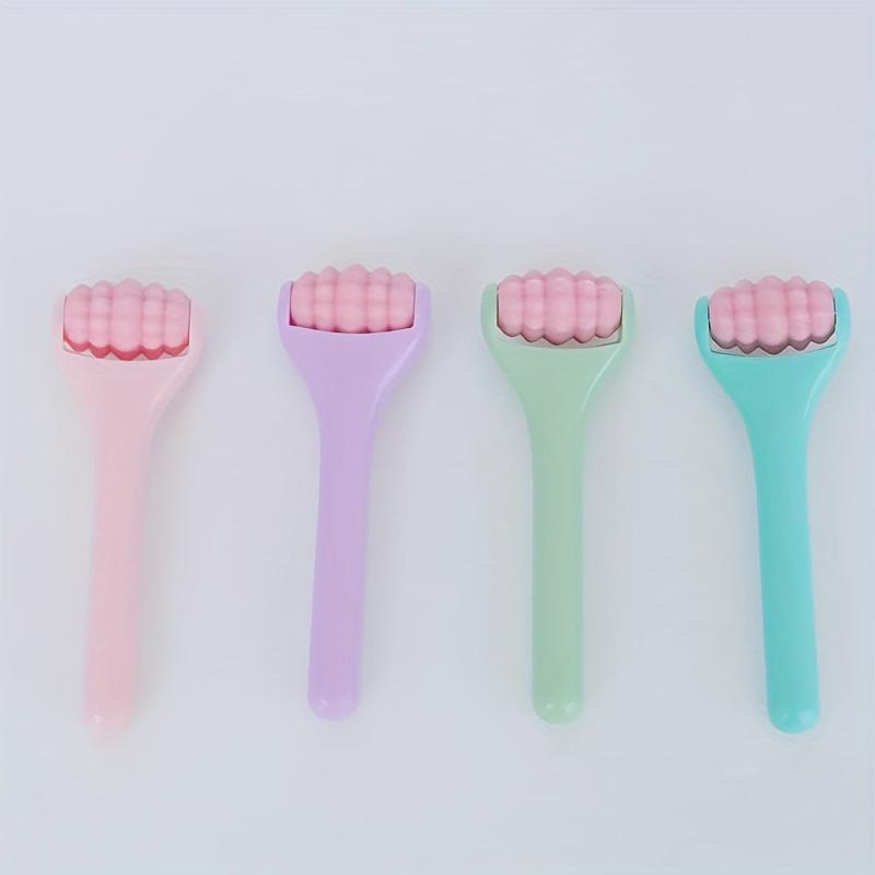 Silicone Eye Massage Roller Facial Tool Skin Care Soothing Manual Massager