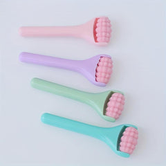 Silicone Eye Massage Roller Facial Tool Skin Care Soothing Manual Massager
