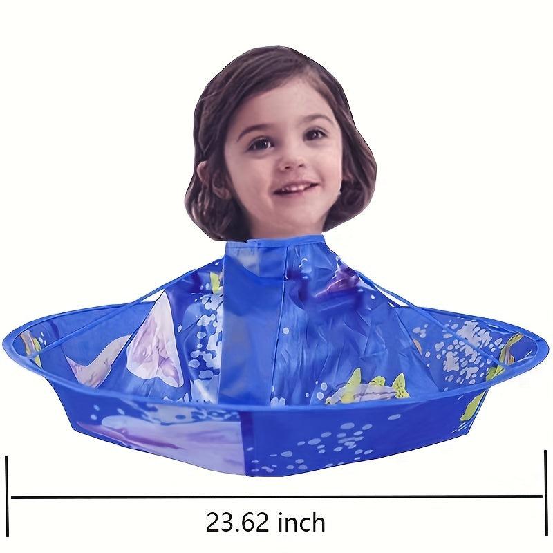 Foldable Barber Cape Waterproof Haircut Cloak