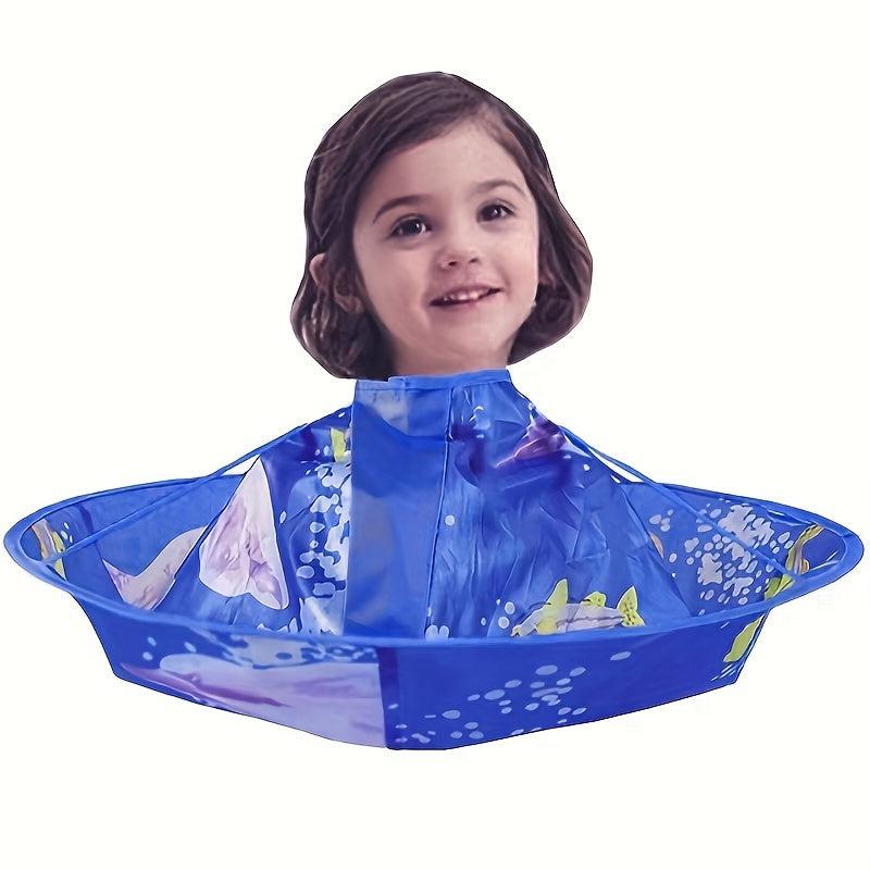 Foldable Barber Cape Waterproof Haircut Cloak
