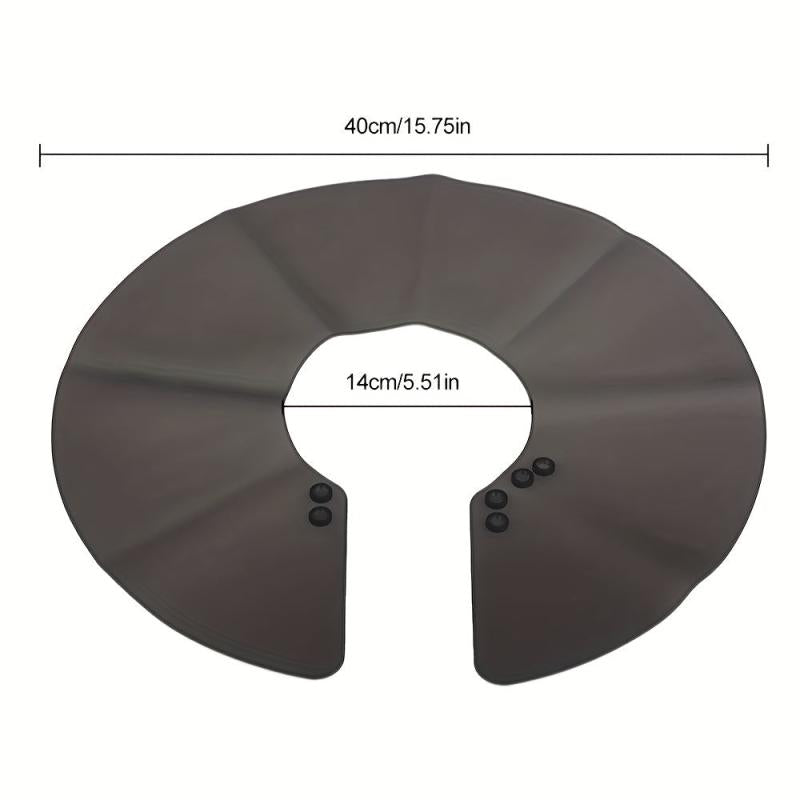 Barber Silicone Hairdressing Cape Waterproof Hair Coloring Wraps