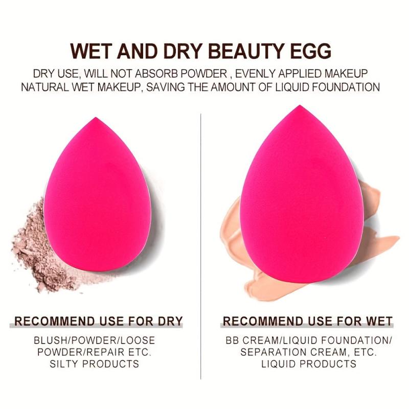 Professional Makeup Sponge Powder Puff for Foundation Cream Concealer Beauty