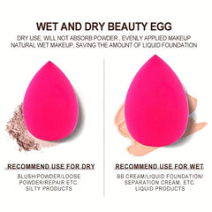 Professional Makeup Sponge Powder Puff for Foundation Cream Concealer Beauty